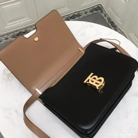 Official First Bag Ru BURBERRY Bag Medium TB 0606